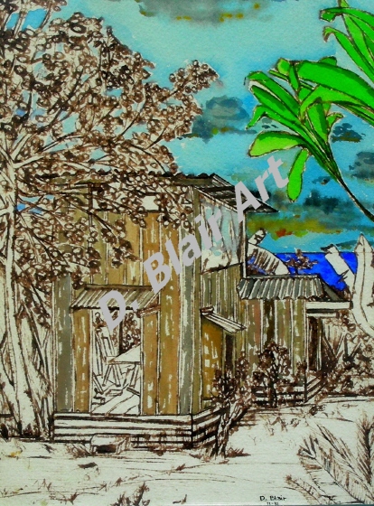 artist's studio, Kealakekua