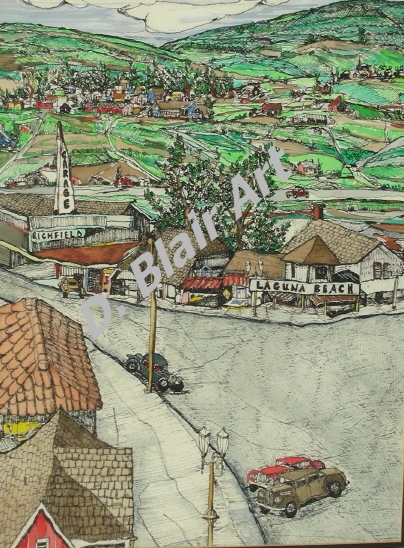 Downtown Laguna Beach